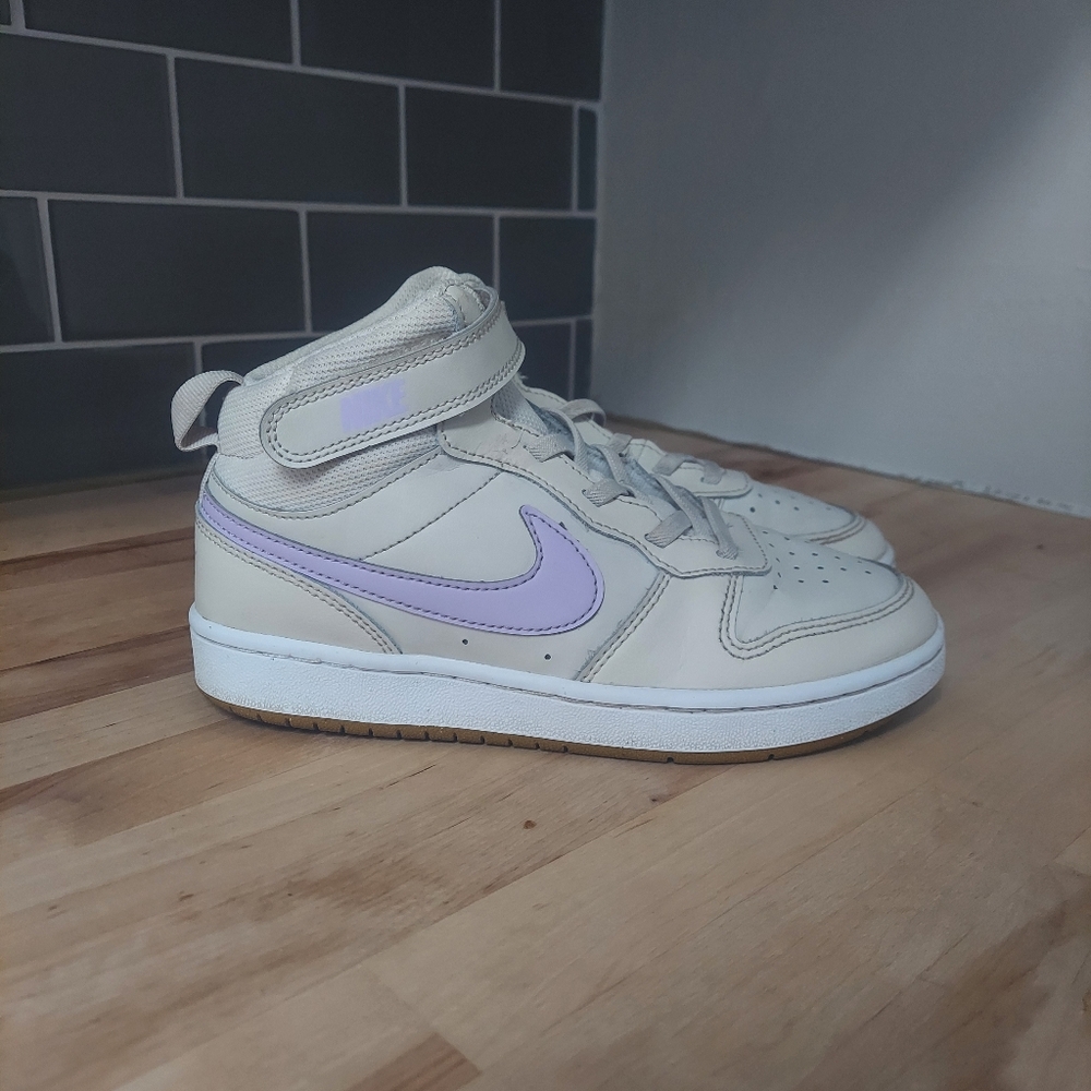 Nike Court Borough Mid 2 GS Youth Shoes Size 3Y